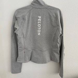 Lululemon Peloton branded half zip top